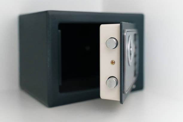 motor-driven electronic hotel safe box