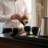 How Integrated Tray Organization Elevates Hotel Room Aesthetics