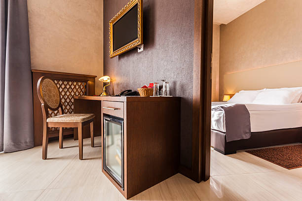 hotel mini bar refrigerator