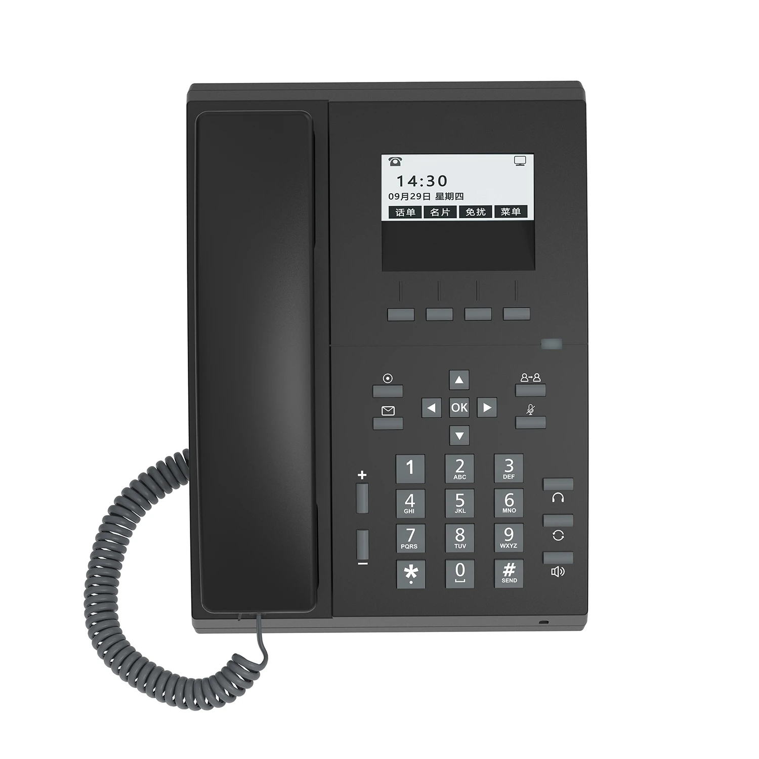 Dual Band 2G 3G Desk Fixed Phone with SIM Slot