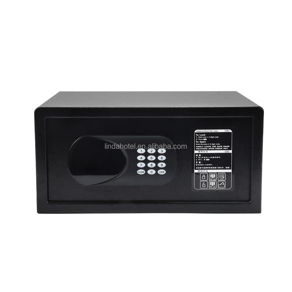 Intelligent Digital Safe Box with Touch Keypad - Perfect for Hotel & Office Use