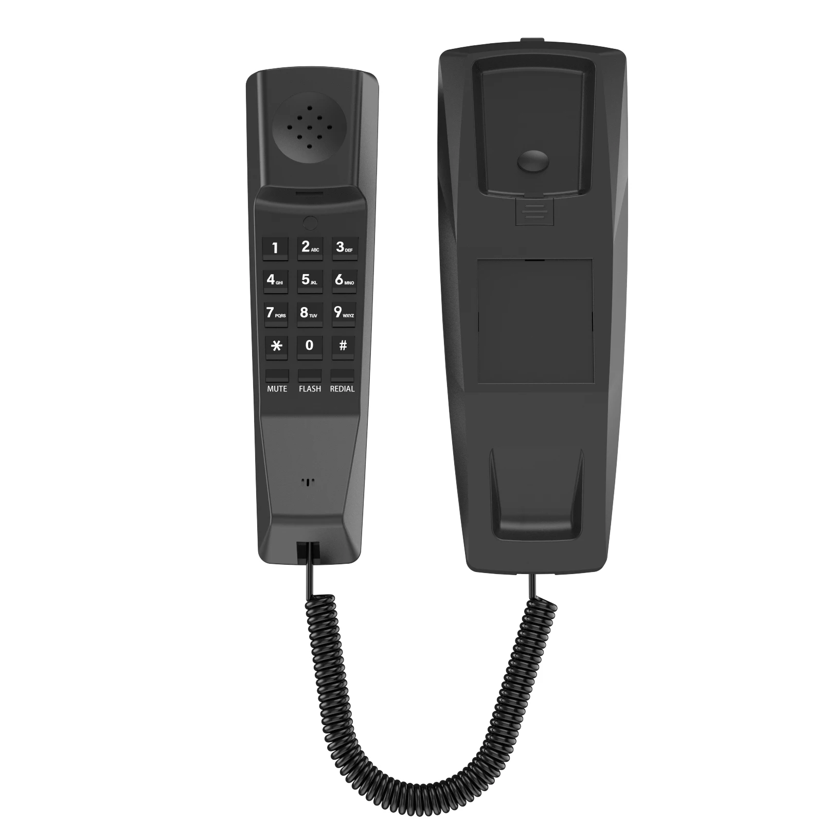 Hotel Bathroom Phone - Black