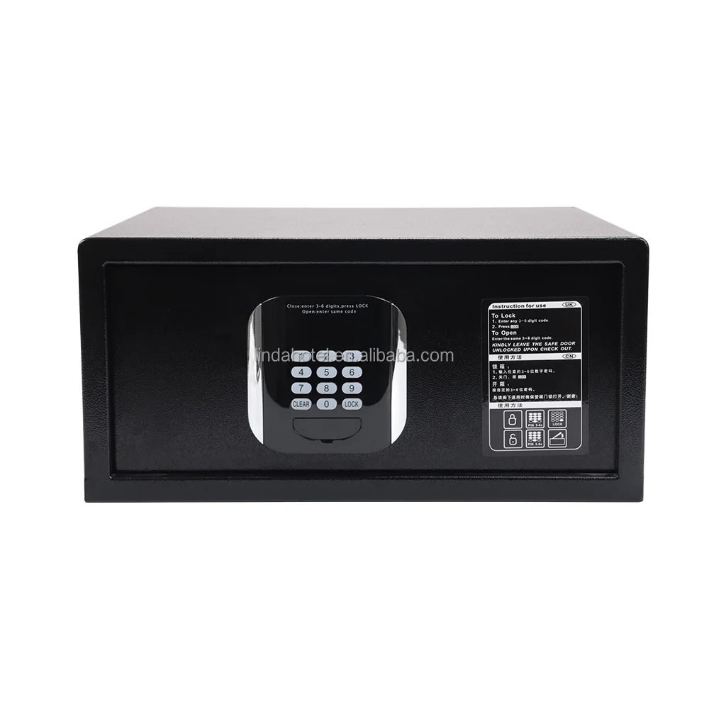 Advanced Anti-Theft Digital Safe Box - Steel Construction for Valuables Protection