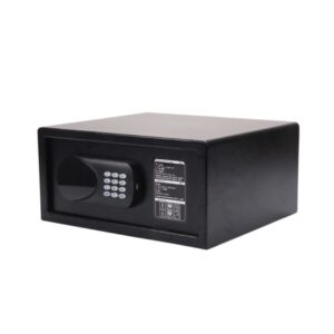 digital electronic safe box side view